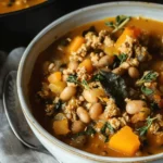Turkey Pumpkin White Bean Chili