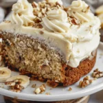 Amazing Banana Bread Cake with Cream Cheese Frosting