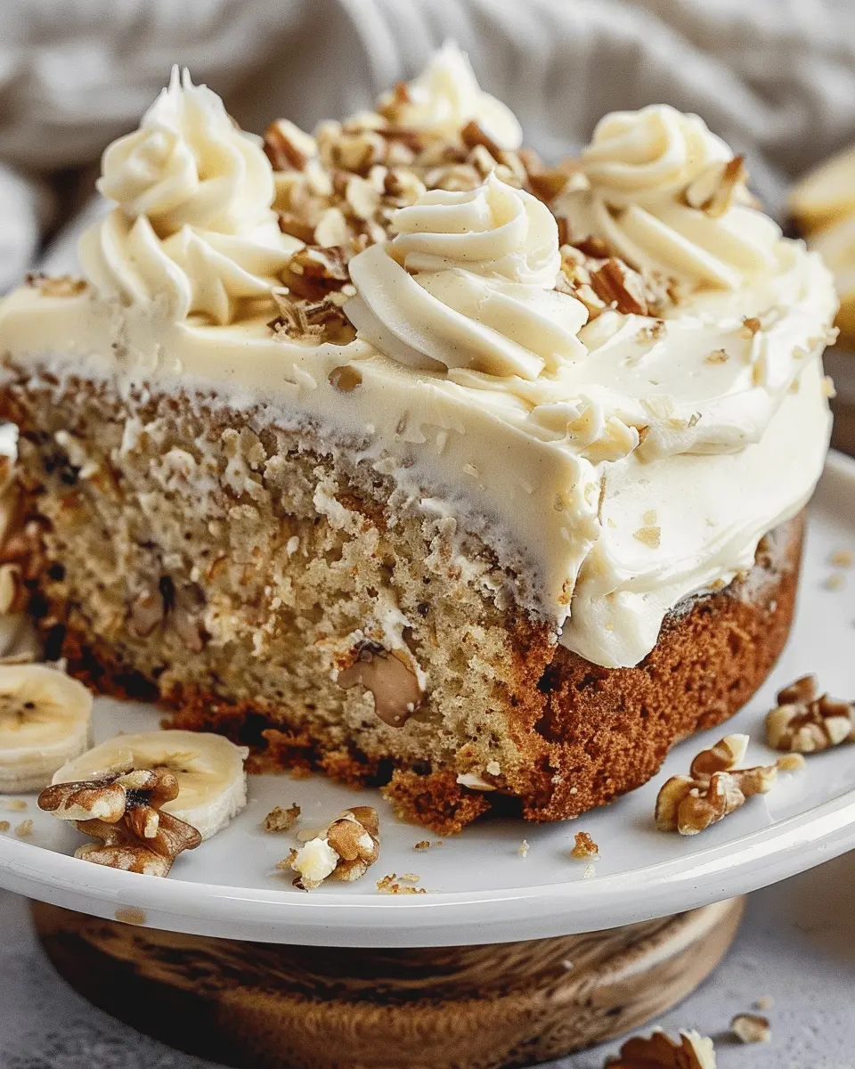 Amazing Banana Bread Cake with Cream Cheese Frosting: Easy Recipe for All bakers