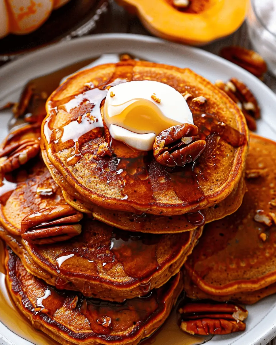 Pumpkin Pancakes: Thick & Flavorful for a Cozy Breakfast Feast