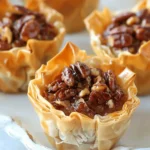 Mini Pecan Pies ; In Phyllo Cups
