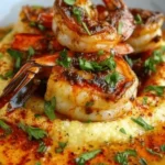 Red Snapper Shrimp Grits Cajun