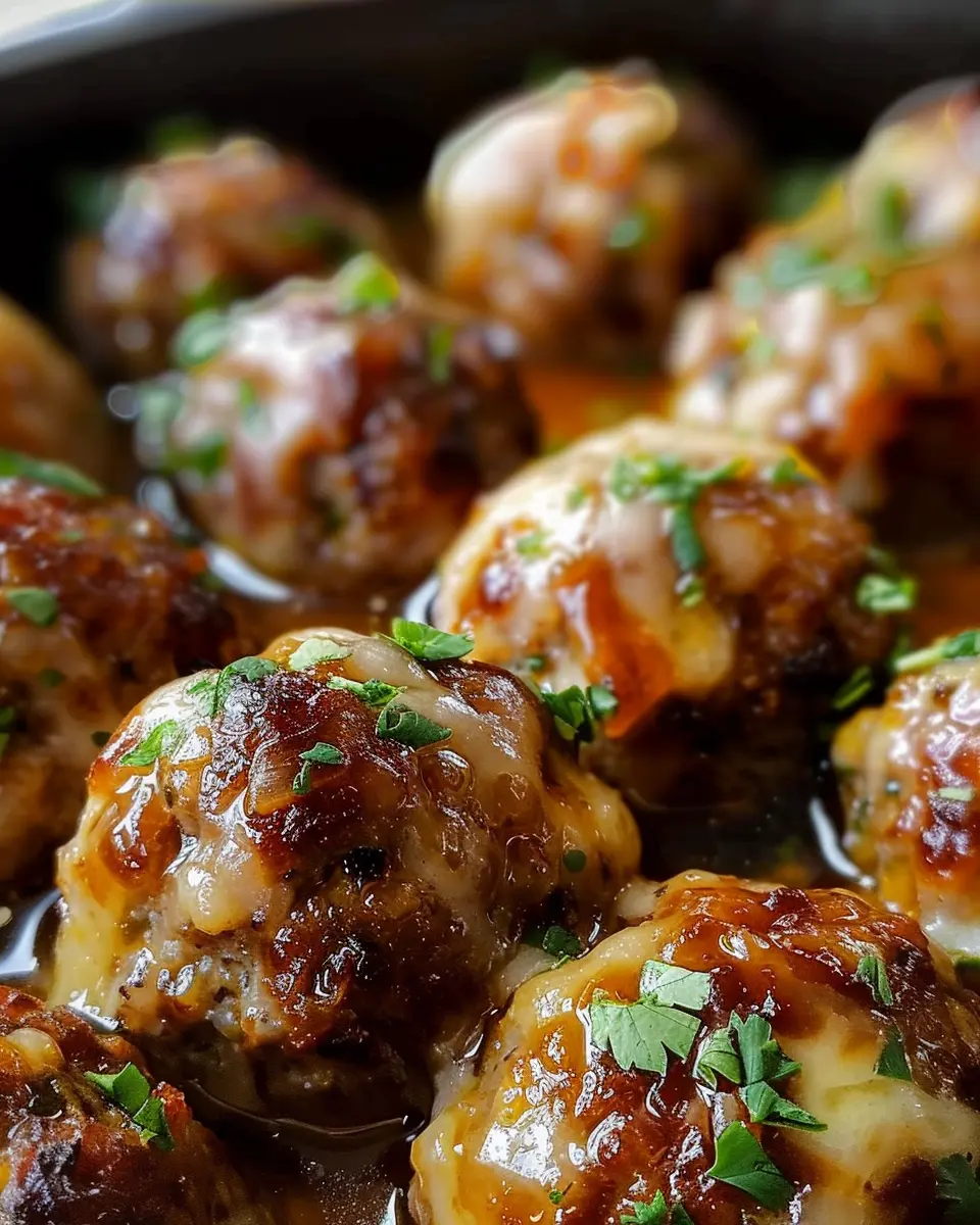 Crockpot French Onion Meatballs: 5 Steps to Comfort Bliss