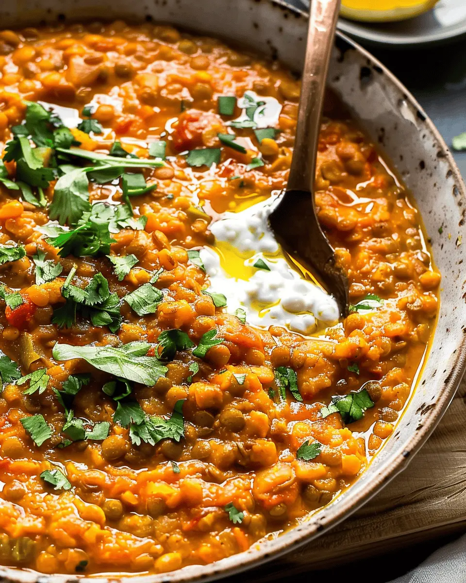Spicy Red Lentil Curry: A Deliciously Easy Recipe You’ll Love