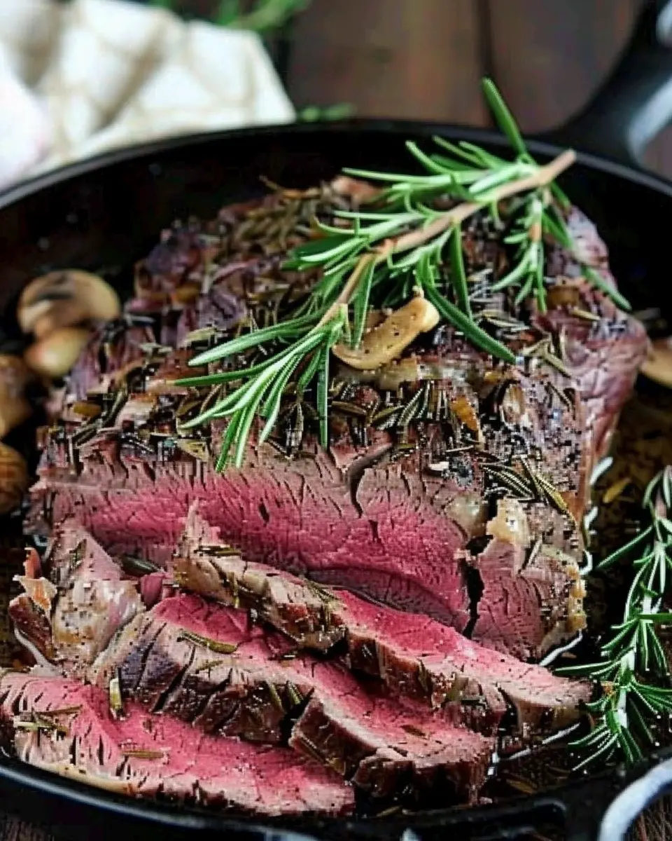 Rosemary and Garlic Roast Beef
