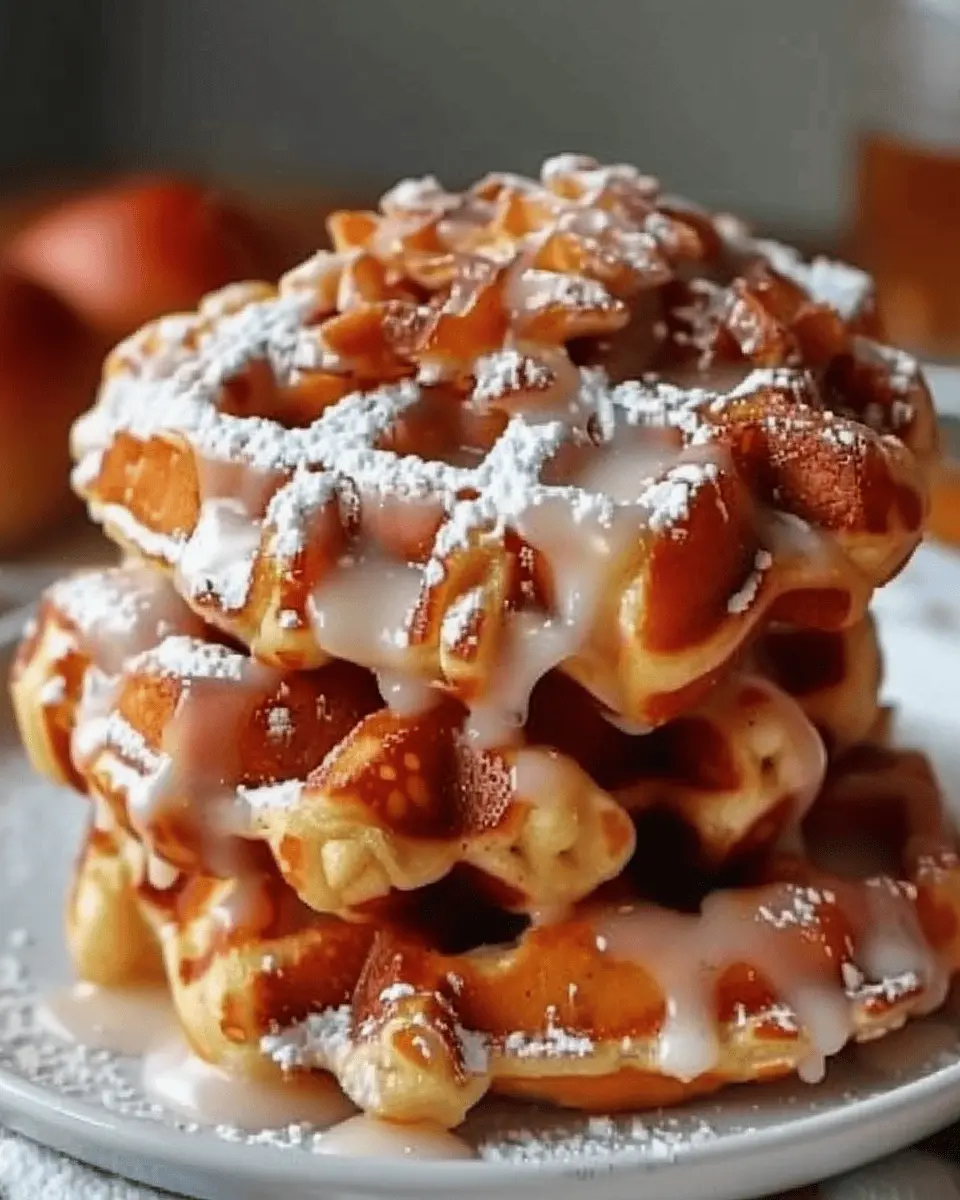 Apple Fritter Waffle Donuts: The Irresistible Mashup You Never Knew You Needed