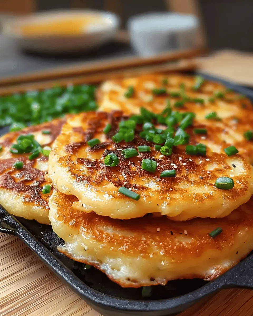 Korean Potato Cheese Pancakes: Easy and Irresistibly Cheesy Delight