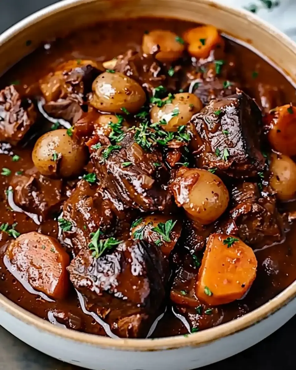 Slow Cooker Beef Bourguignon: Secret Tender Tips and Turkey Bacon
