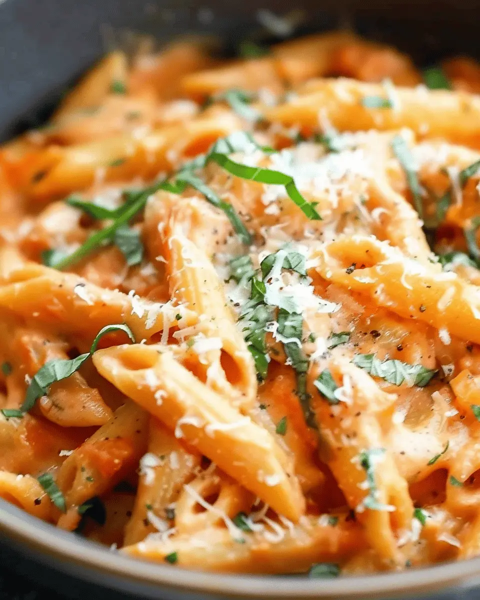 Creamy Tomato Pasta with Turkey Bacon: A Comforting Delight