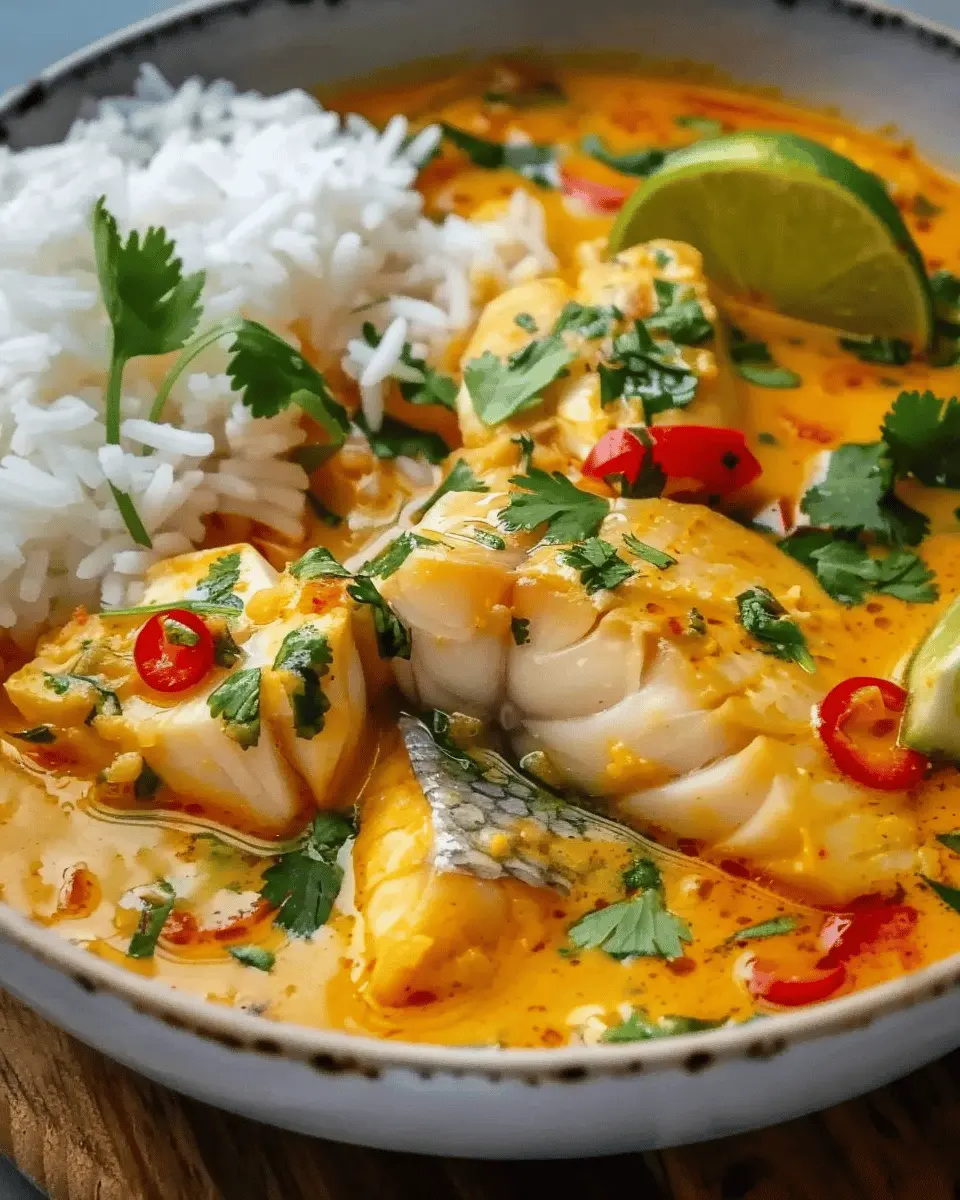 Easy Coconut Lime Fish Curry: A Flavorful 7-Step Recipe for Home Cooks