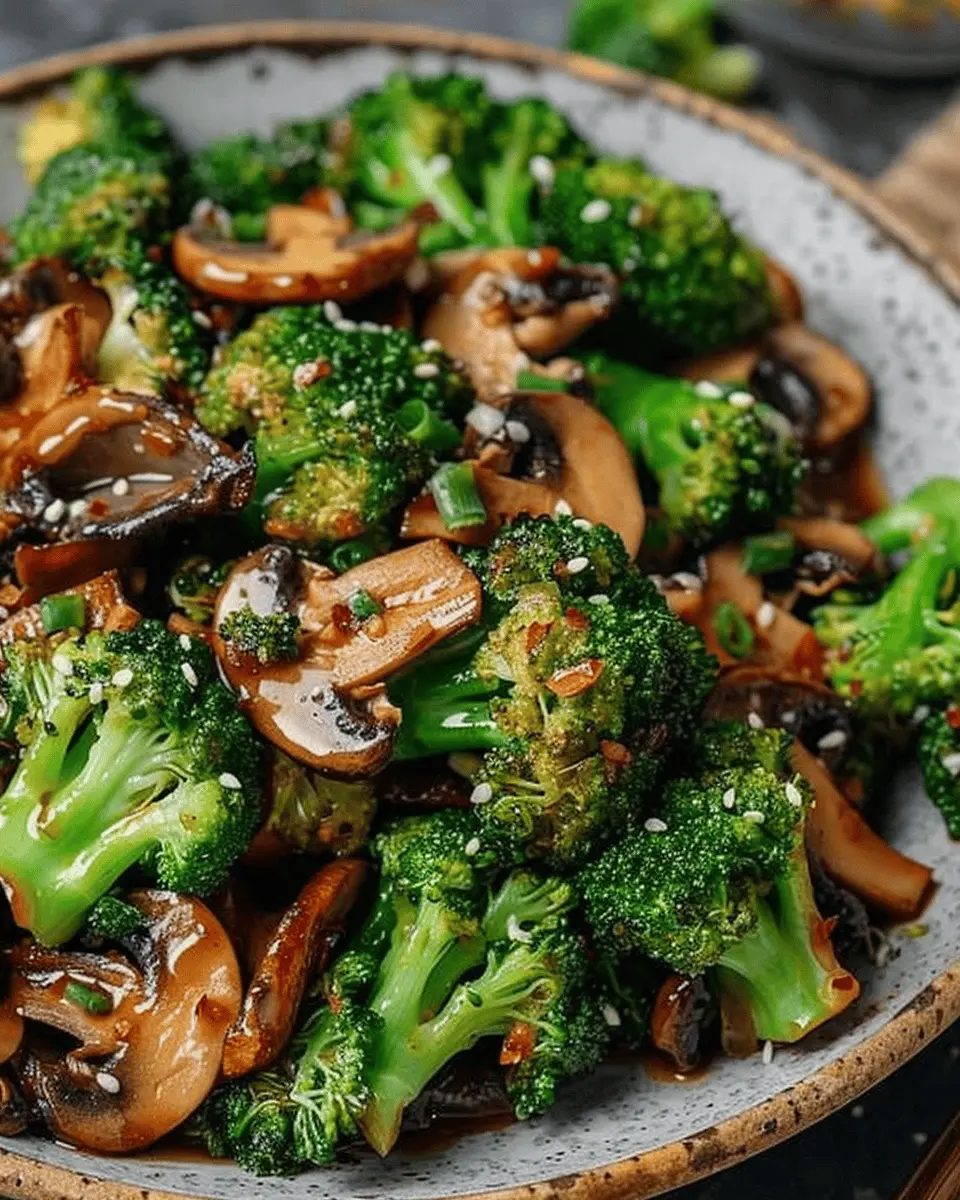 Broccoli and Mushroom Stir Fry: Easy, Healthy Delight at Home