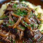 Slow Cooker French Onion Pot Roast | Comfort Food Classic with a Twist