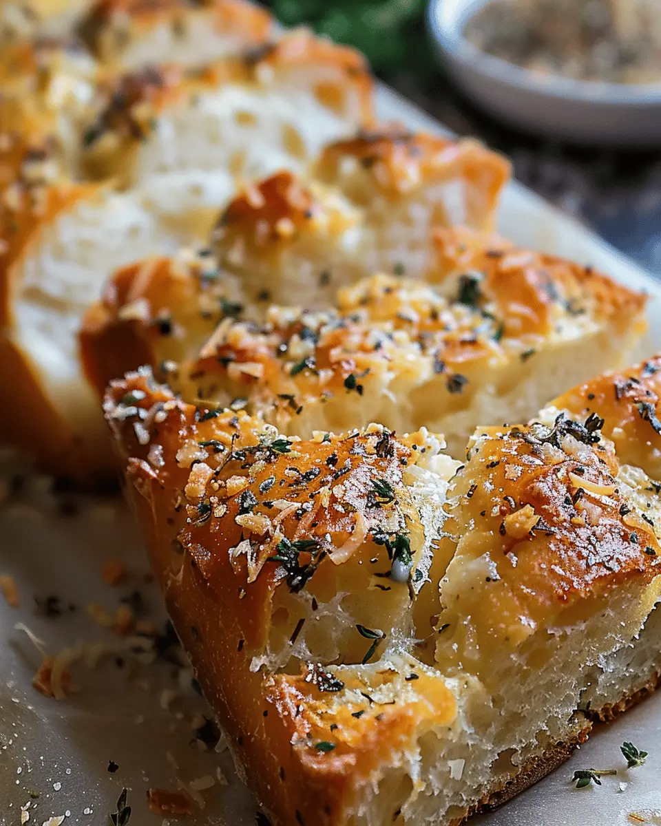 Garlic Parmesan Herb Bread: The Best Comfort Recipe for Home Chefs