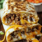 Easy Grilled Cheese Burrito (Taco Bell Copycat)