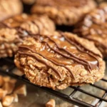 Peanut Butter Chocolate Caramel Cookies
