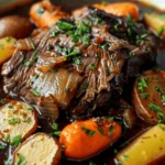 Pot Roast Slow Cooker Fast & Easy