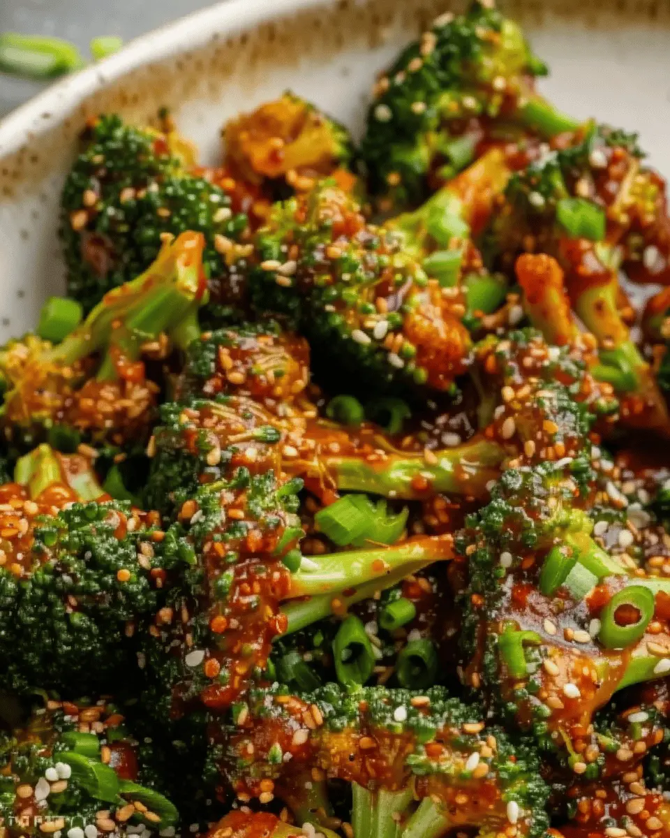 Easy Gochujang Broccoli: A Flavorful Twist with Turkey Bacon