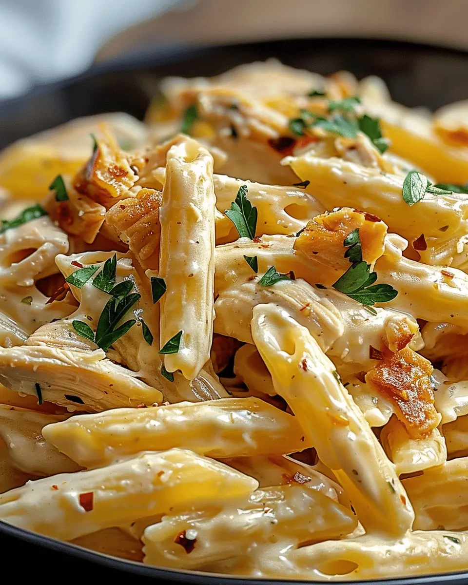 Crack Chicken Penne Recipe: A Creamy Delight with Turkey Bacon