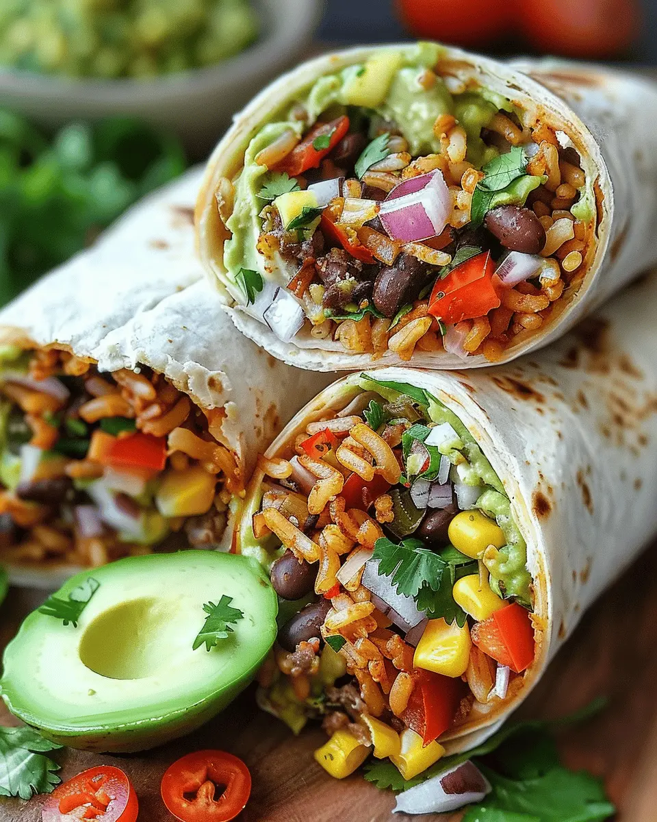 10-Minute Vegan Burrito Wraps for Quick and Healthy Meals