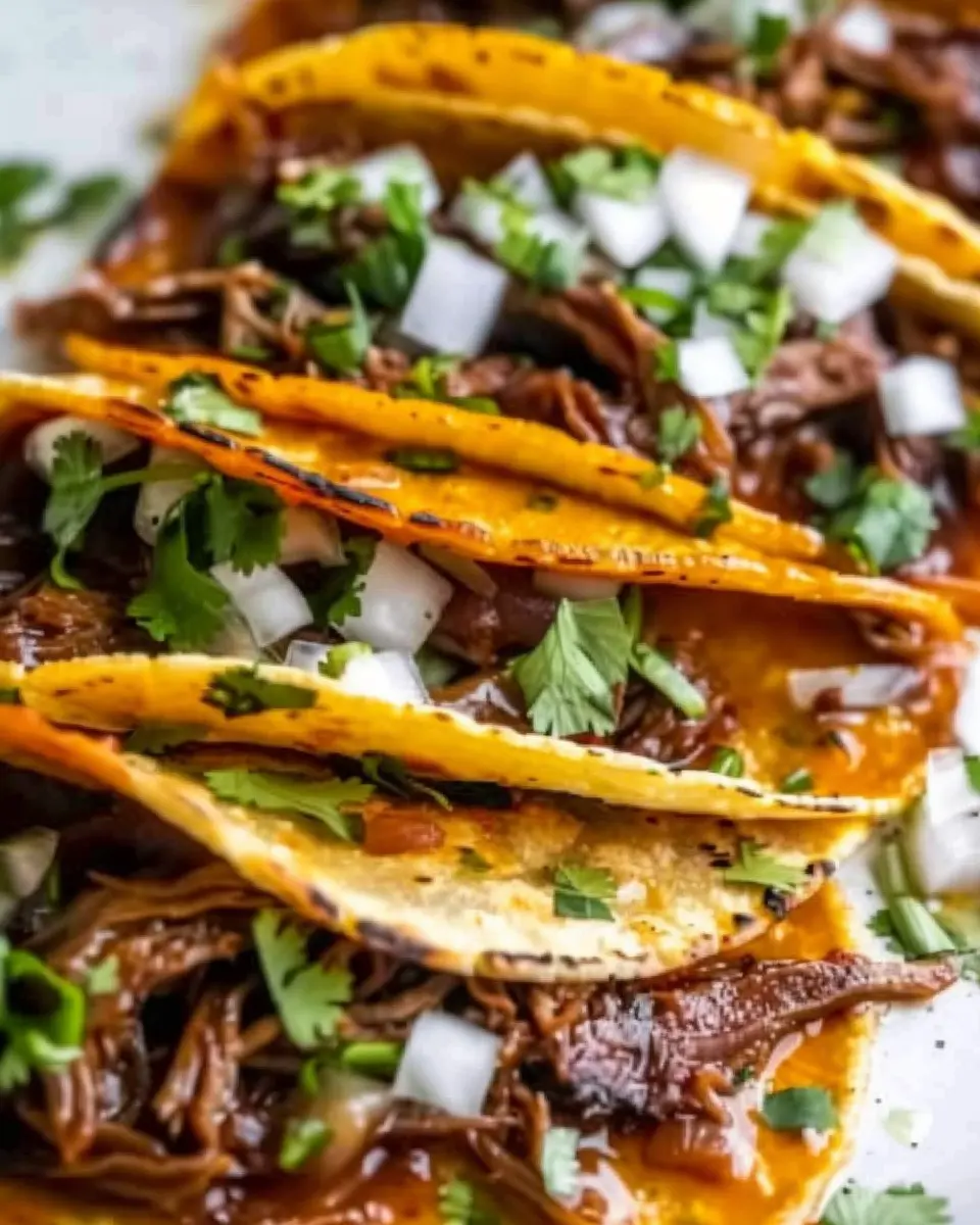 Crock Pot Birria Tacos