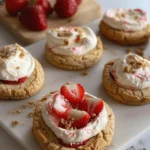 strawberry cheesecake cookies