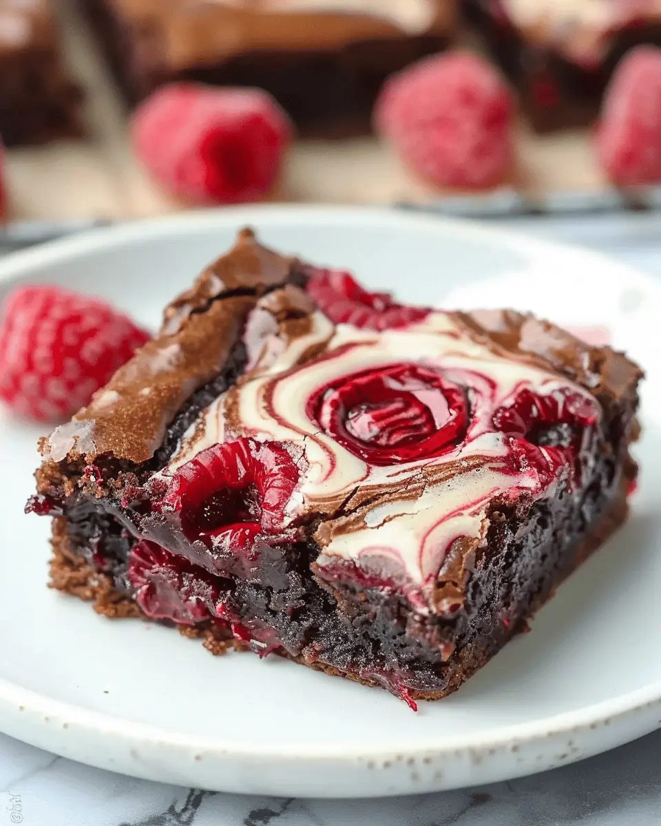 Decadent Raspberry Swirl Brownies: Your Indulgent New Favorite