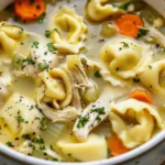 Easy Chicken Tortellini Soup