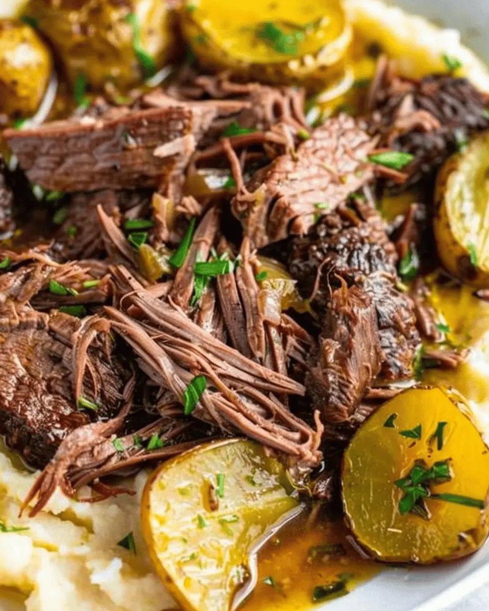 Crockpot Mississippi Pot Roast: Easy and Juicy Comfort Food