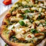 Chicken Pesto Flatbread