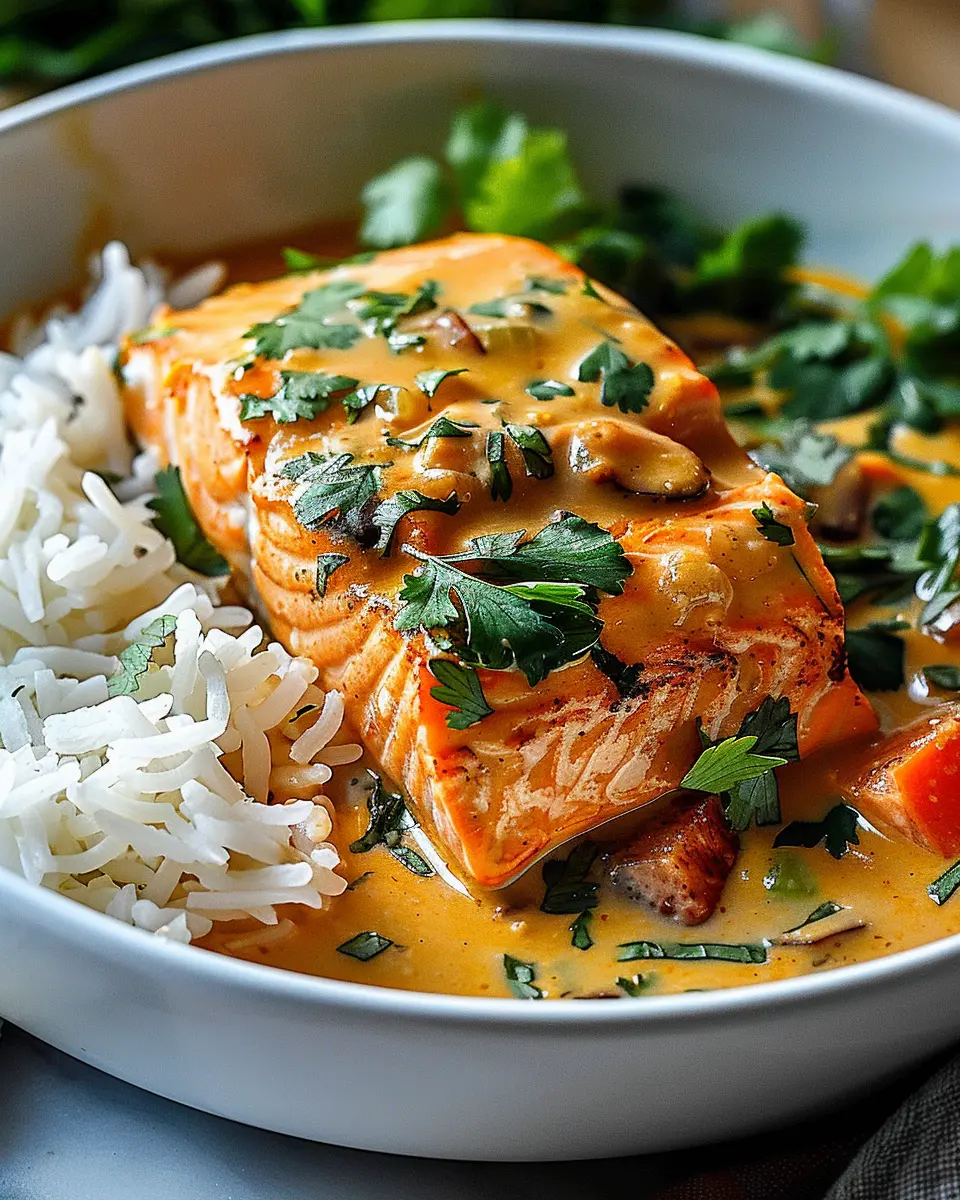 Coconut Salmon Curry: A Creamy Delight for Easy Weeknight Dinners