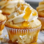 Honey Peach Cream Cheese Cupcakes Recipe – Sweet Delight