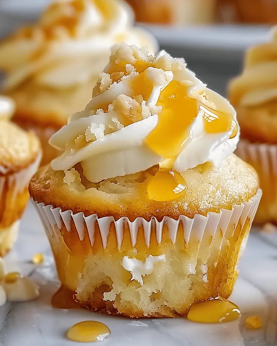honey peach cream cheese cupcakes recipe – a sweet indulgence at home