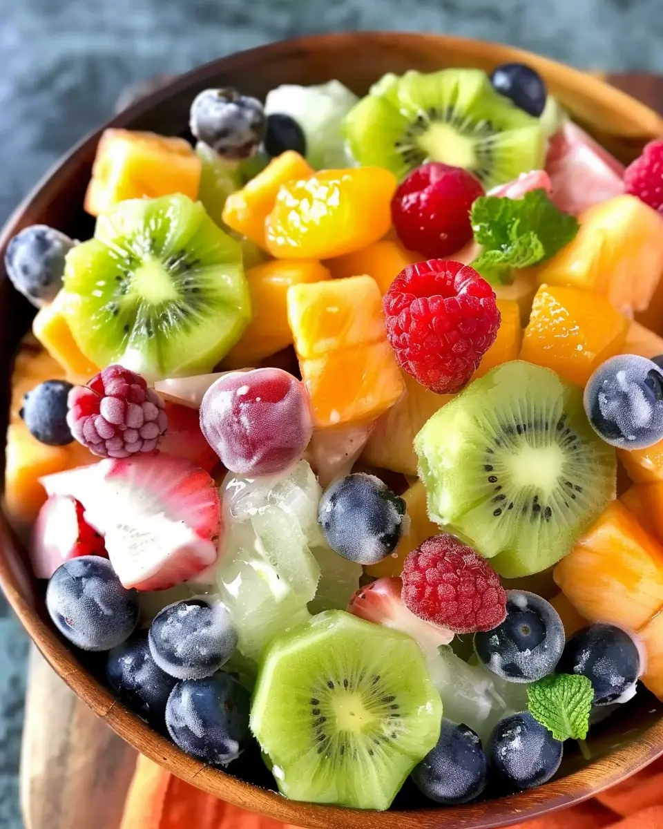 Skinny Ambrosia Fruit Salad