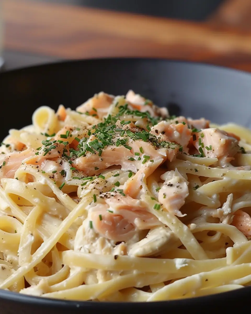 Creamy Salmon Pasta: An Indulgent Delight for Home Chefs