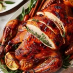 Maple-Butter-Glazed Turkey