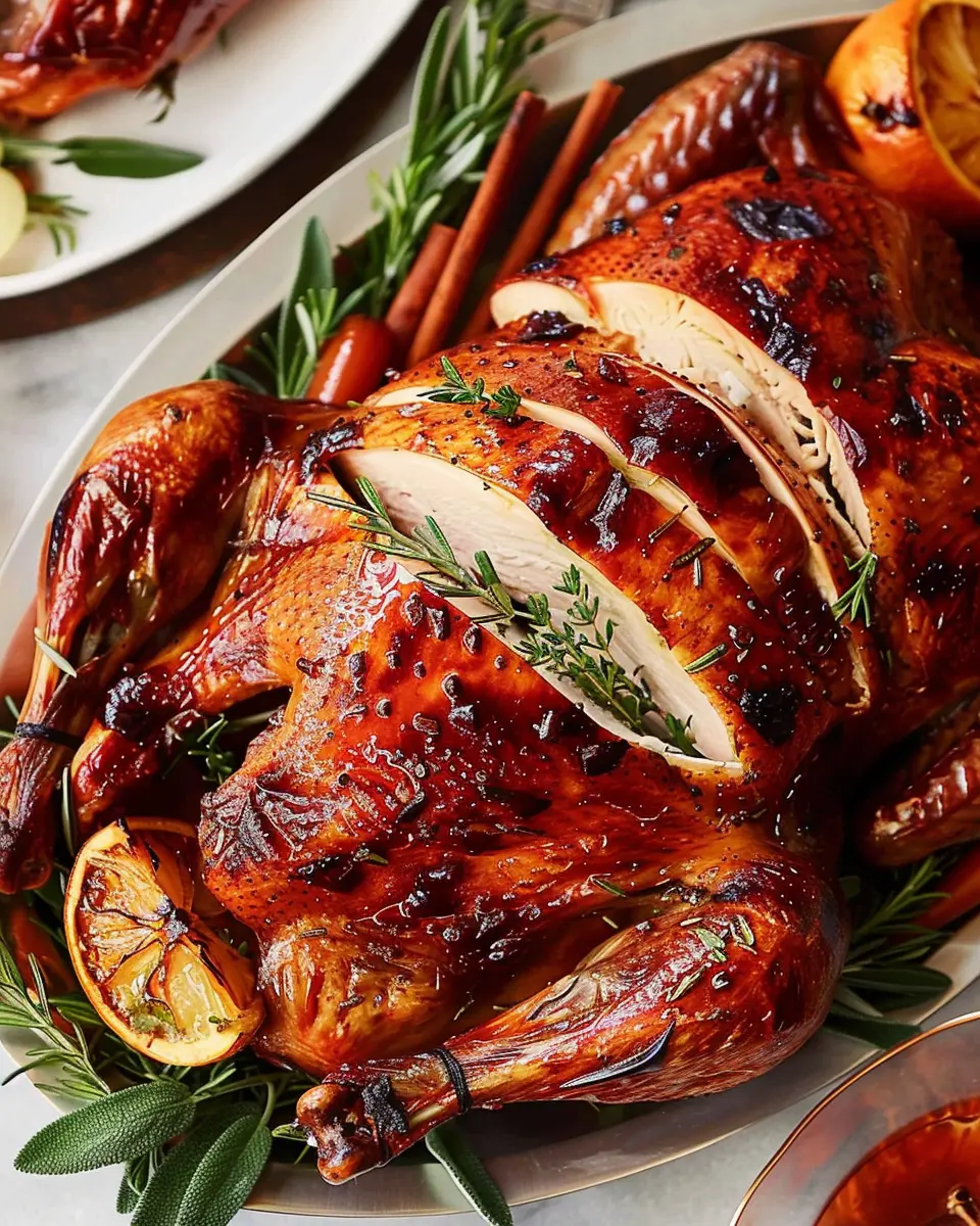 Maple Butter Glazed Turkey: The Best Recipe for Juicy Flavor