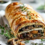 Vegetarian Mushroom Wellington for Thanksgiving