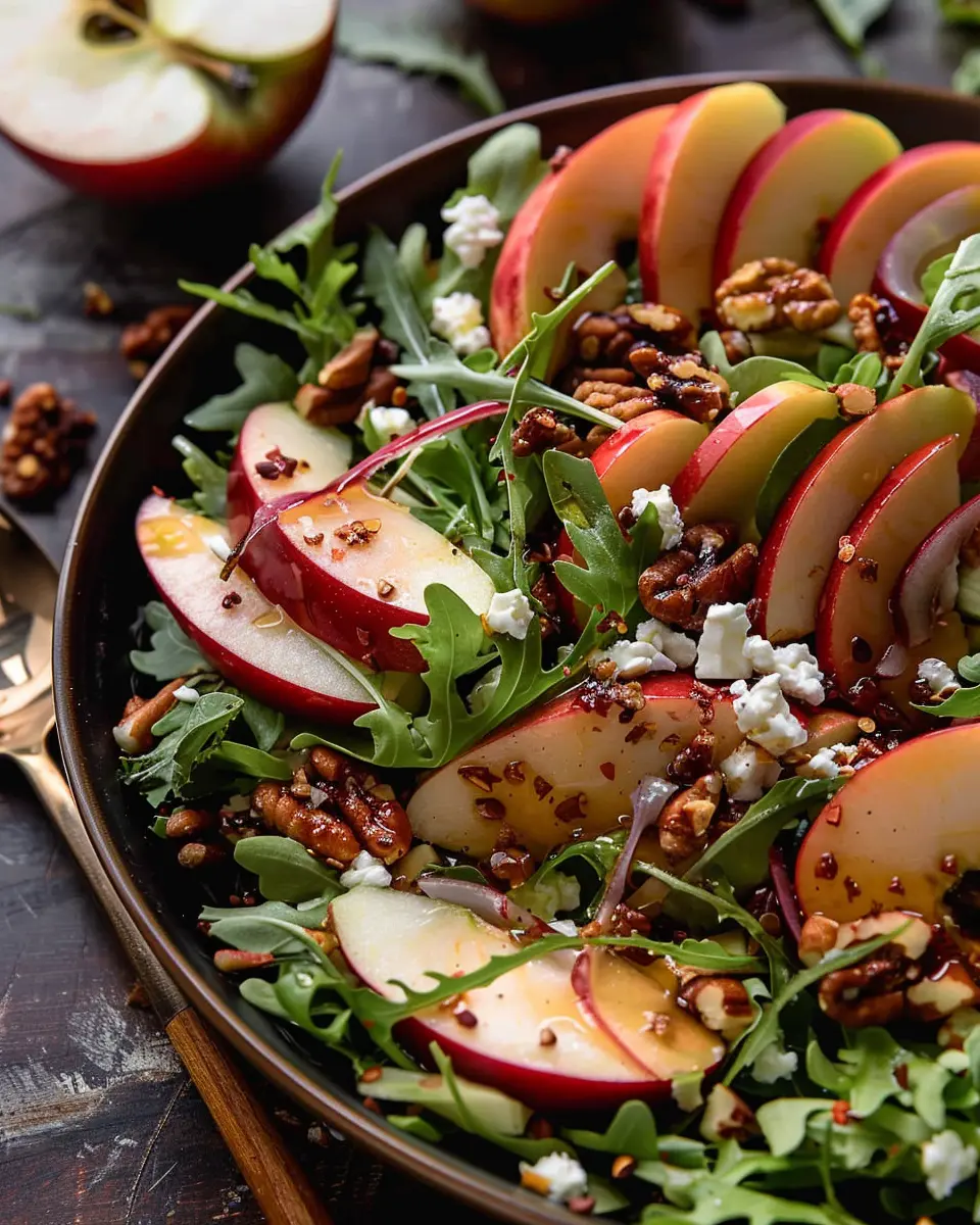 Autumn Harvest Honeycrisp Apple and Feta Salad: Easy Fall Delight