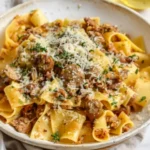 Saucy Sausage and Lemon Pasta (Sausage al Lemone)