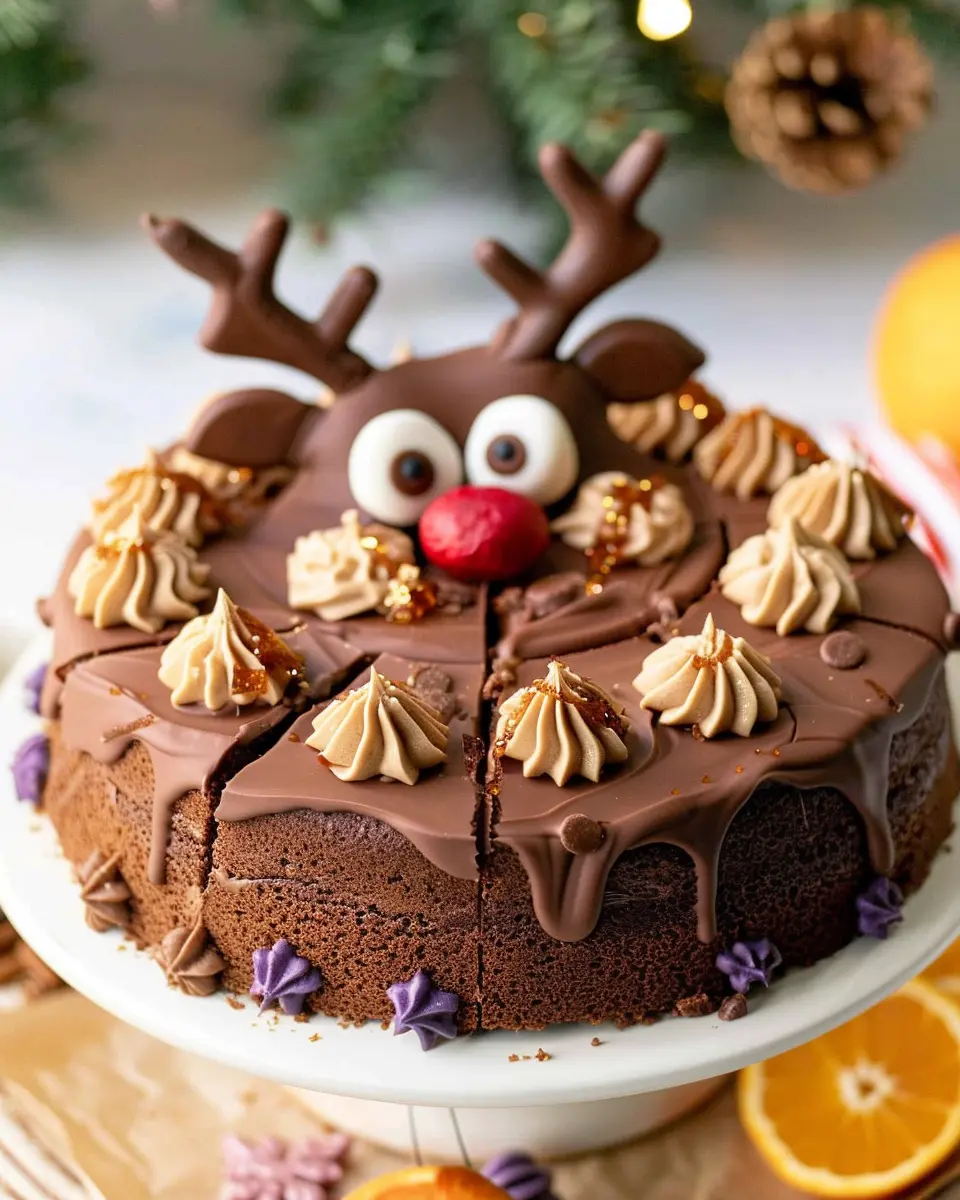 Chocolate Orange Reindeer Cake: A Festive Indulgence for Everyone