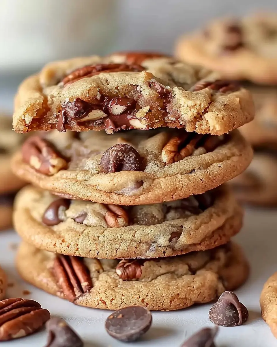 Tasty Browned Butter Pecan Chocolate Chip Cookies