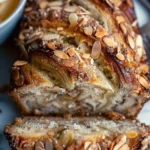 Almond Croissant Banana Bread
