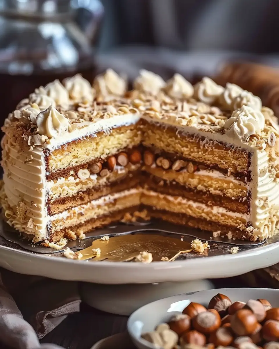 Egyptian Hazelnut Cake: A Delightfully Indulgent Dessert Recipe