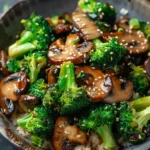Broccoli and Mushroom Stir Fry