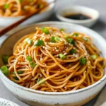 Garlic Sesame Noodles