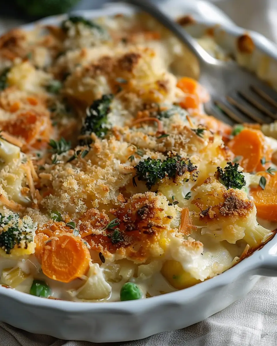 Creamy Winter Vegetable Casserole: A Cozy, Indulgent Delight