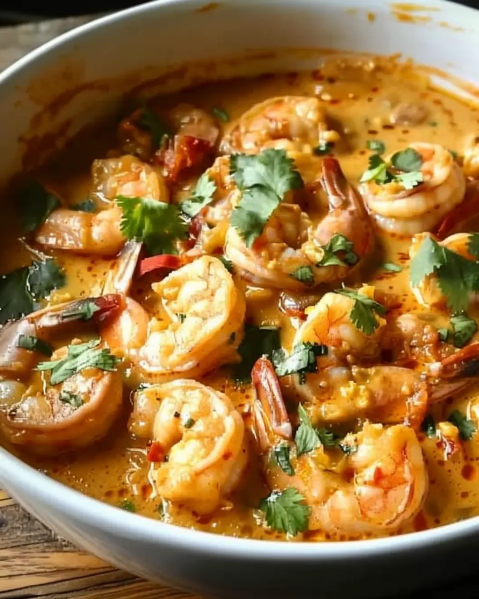 Thai Coconut Shrimp Curry
