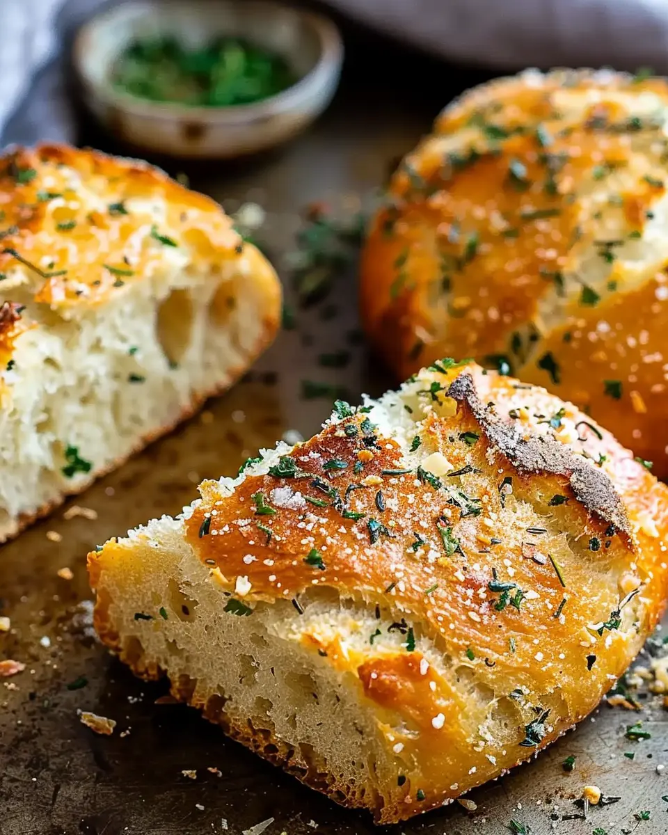 Garlic Parmesan Herb Bread: The Best Homemade Side Dish Delight