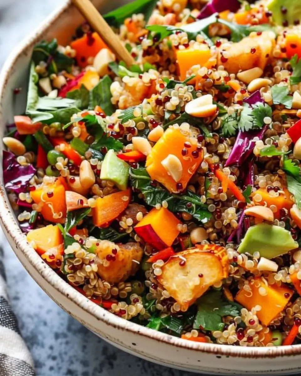Thai Butternut Quinoa Salad: A Refreshingly Easy Recipe for Food Lovers