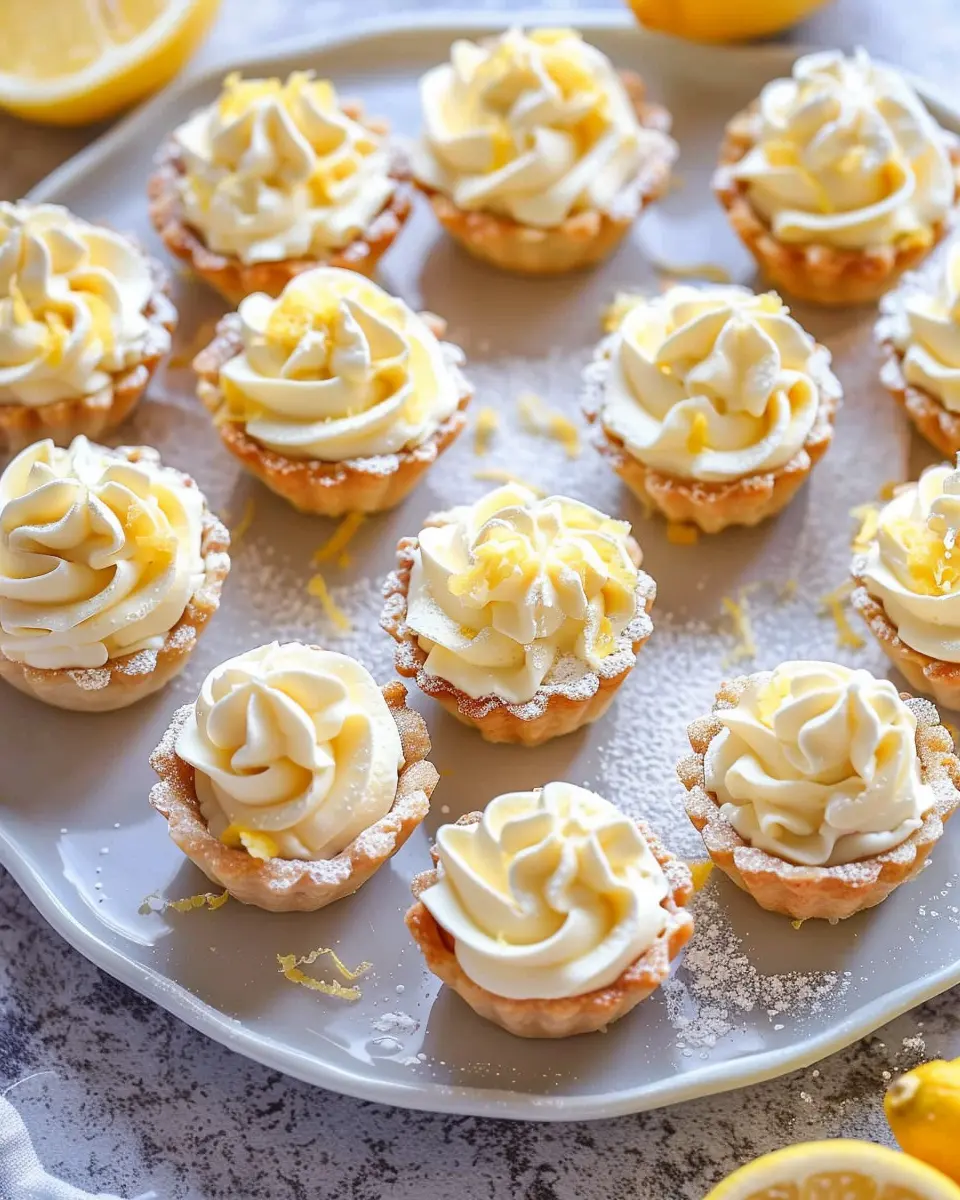 Mini Lemon Cream Pies